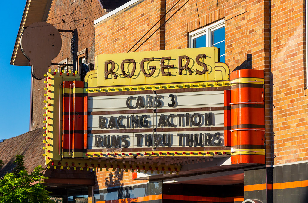 Rogers City Theater Marquee Rogers City, Michigan Flickr