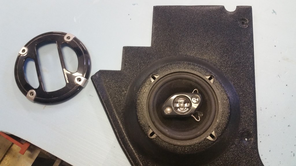 speaker mounting holes mountin holes are a perfect fit! Flickr