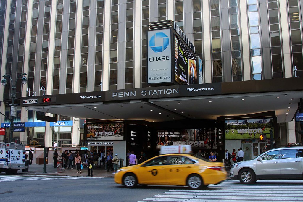 IMG_3315_sm Penn Station från 7th Avenue. New York i juli