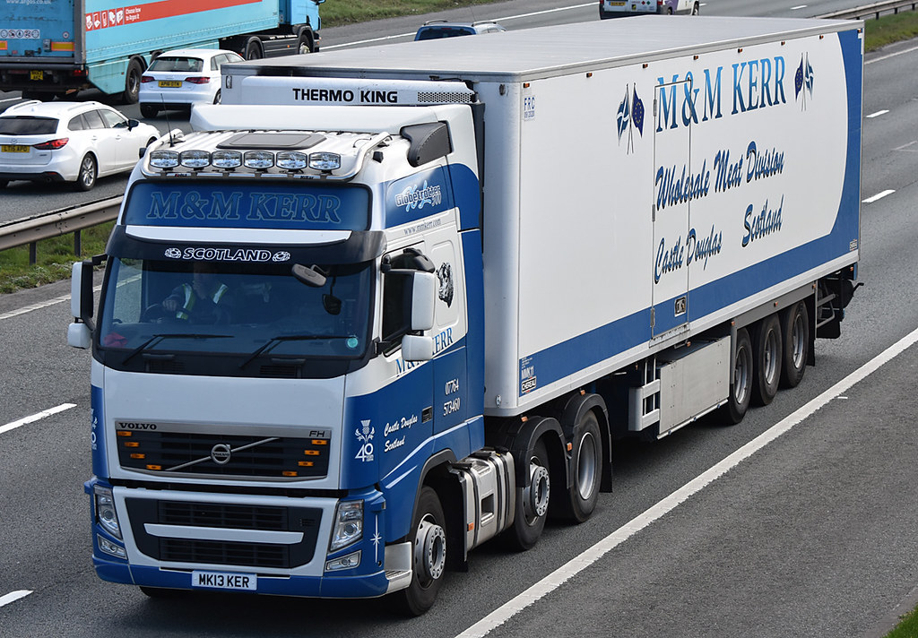 M&M Kerr MK13KER A1(M) Bramham 16/03/2017 Harry's On The Road Truck