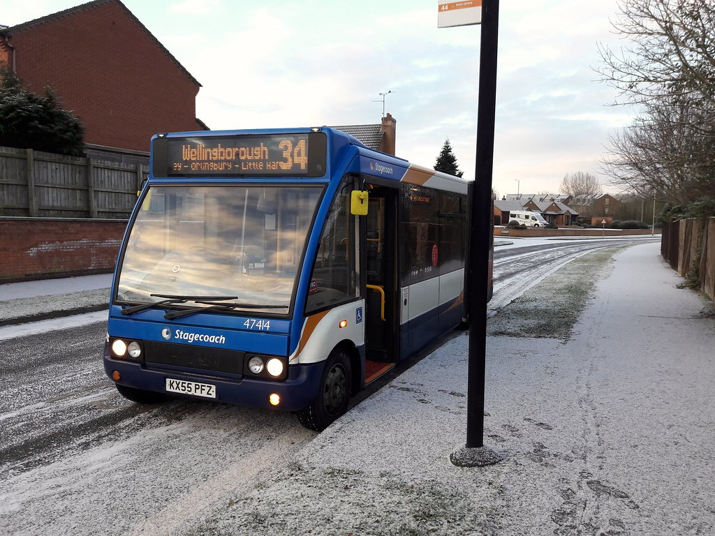 Optare on 34 at Barnwell rd Wellingborough mailtrain2000 Flickr