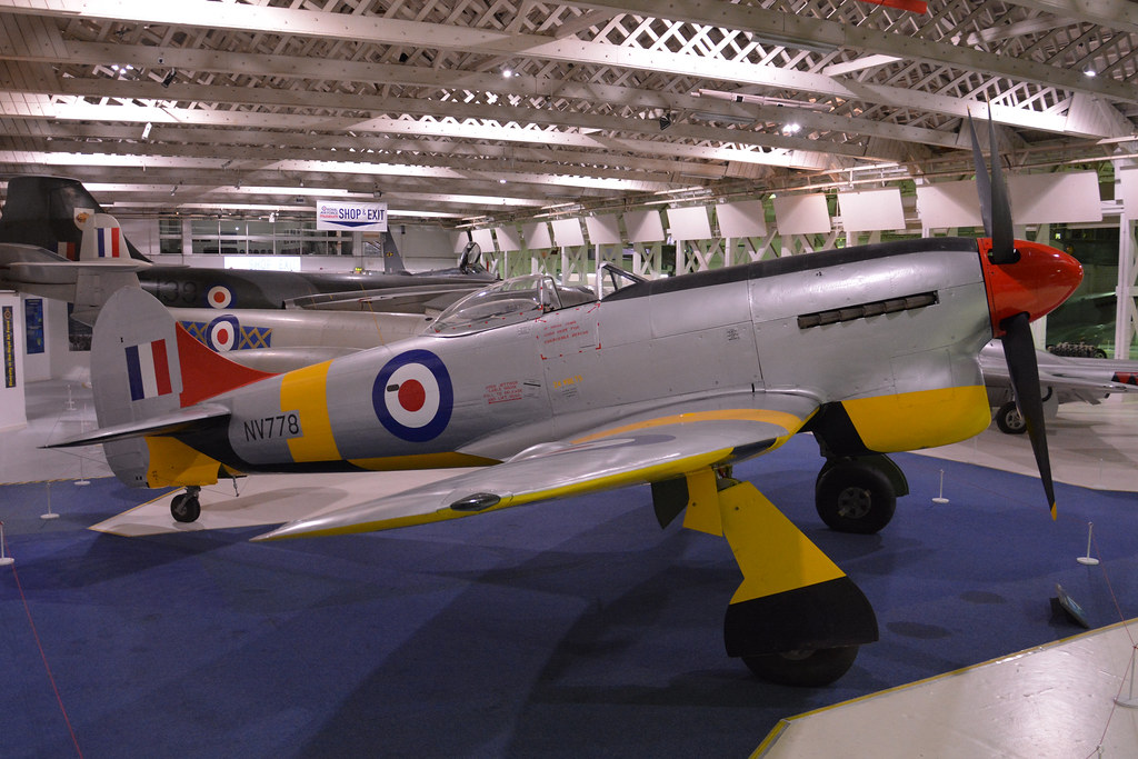 Hawker Tempest TT5 NV778 (1944) RAF Museum Hendon 19 Jan… Flickr