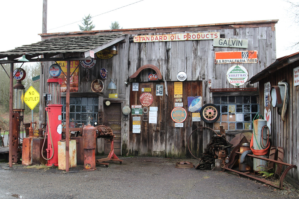 Gilbert, Washington Gas Station Brad Fransen Flickr