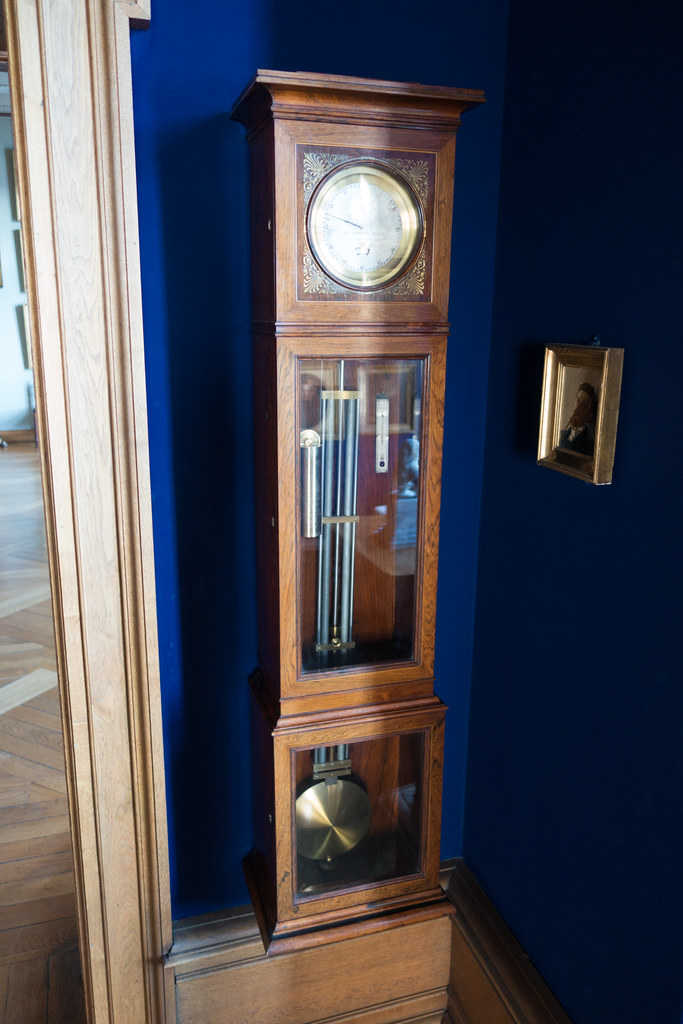 Wallmounted grandfather clock Castle, Danis… Flickr
