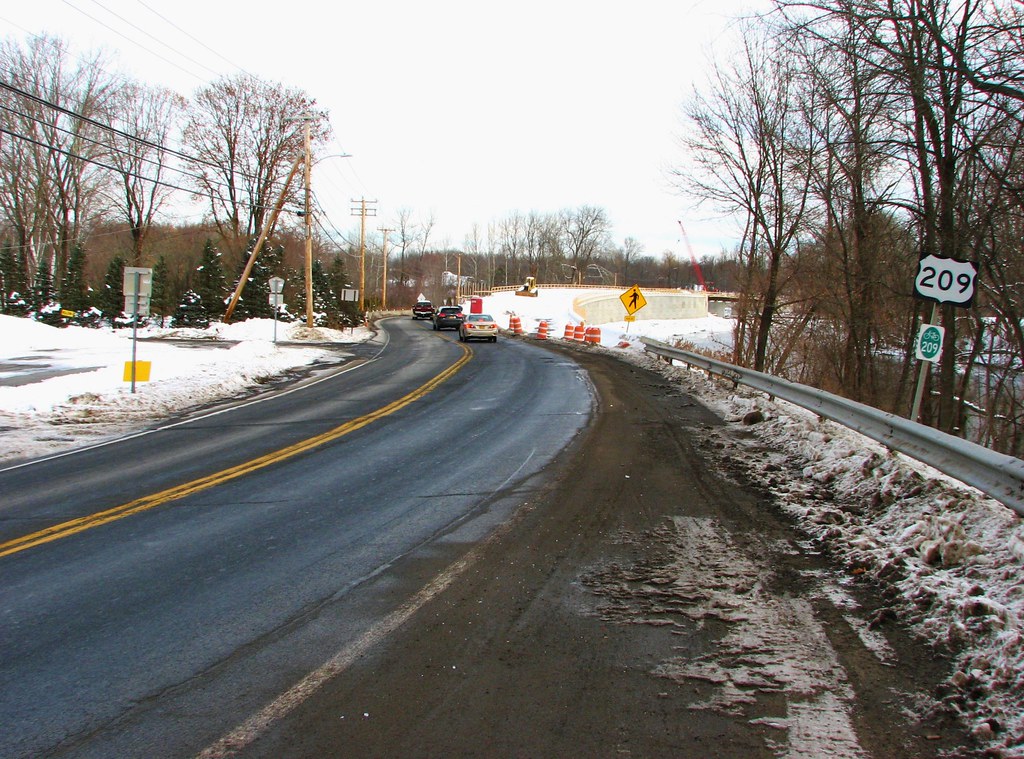 THE NEW US 209 BRIDGE ACCORD NY JAN 2018 Looking northboun… Flickr