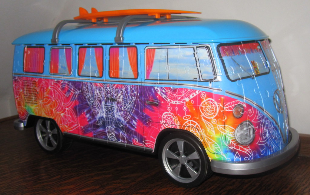 VW Camper 3d jigsaw By Ravensburger. very hard to make it … Robert