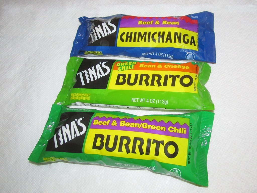 Tina's Burritos Trio March 6th is National Frozen Food Day… Willis