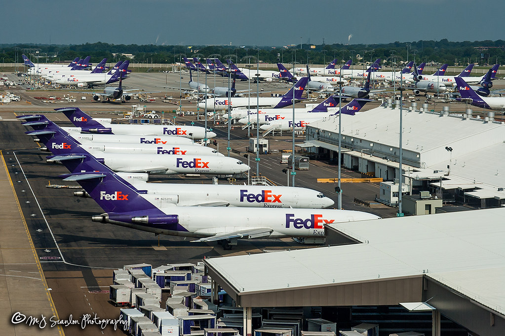 FedEx Fleet Memphis International Airport A little taste… Flickr