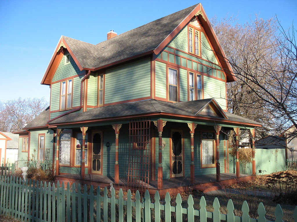 Green Victorian 1 A nicely restored home in Panora, Iowa
