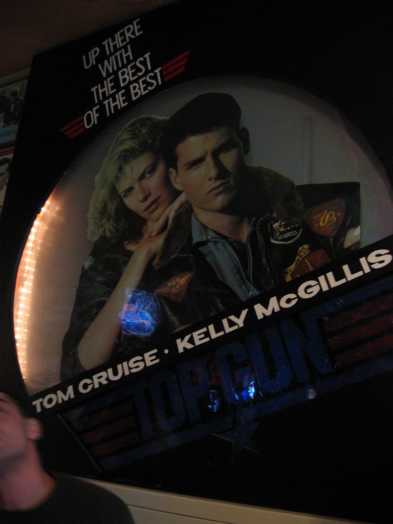 Top Gun poster at the Kansas City BBQ Ben Metcalfe Flickr