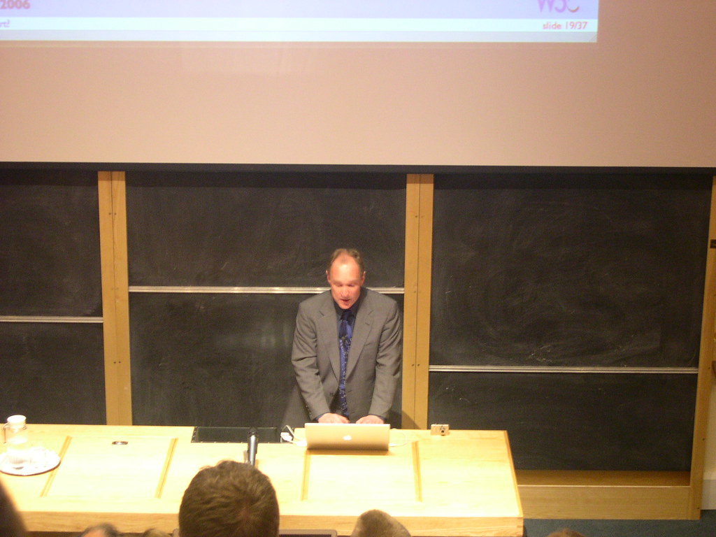 Tim Berners Lee in Oxford Ian Forrester Flickr