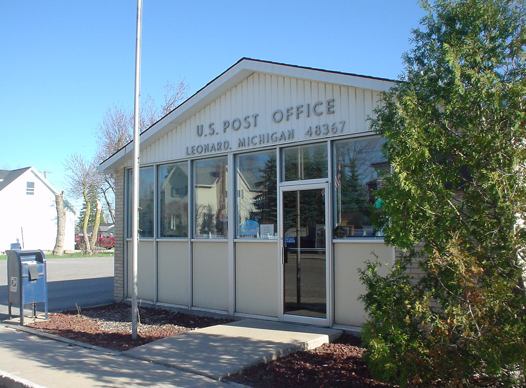 Leonard Michigan Post Office 48367 Leonard Michigan is the… Flickr