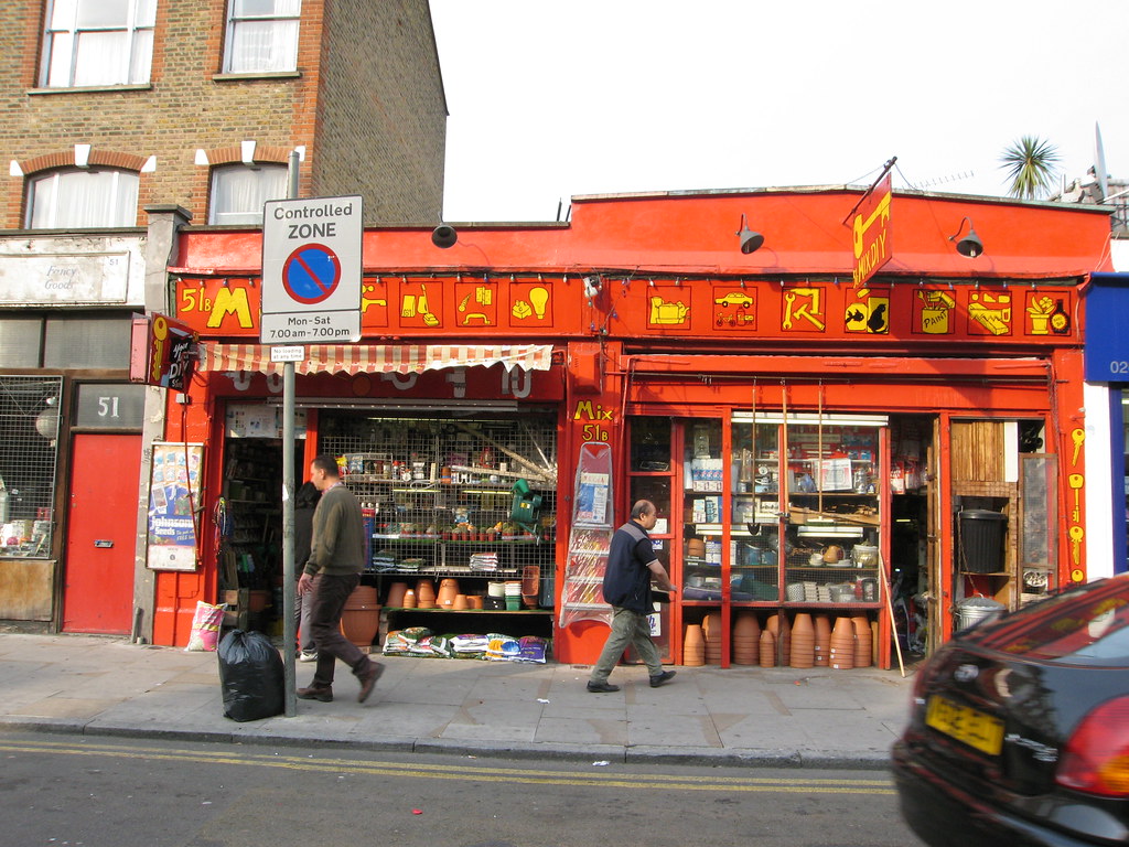 A hardware shop in Blackstock Road, London N4 Steve Bowbrick Flickr