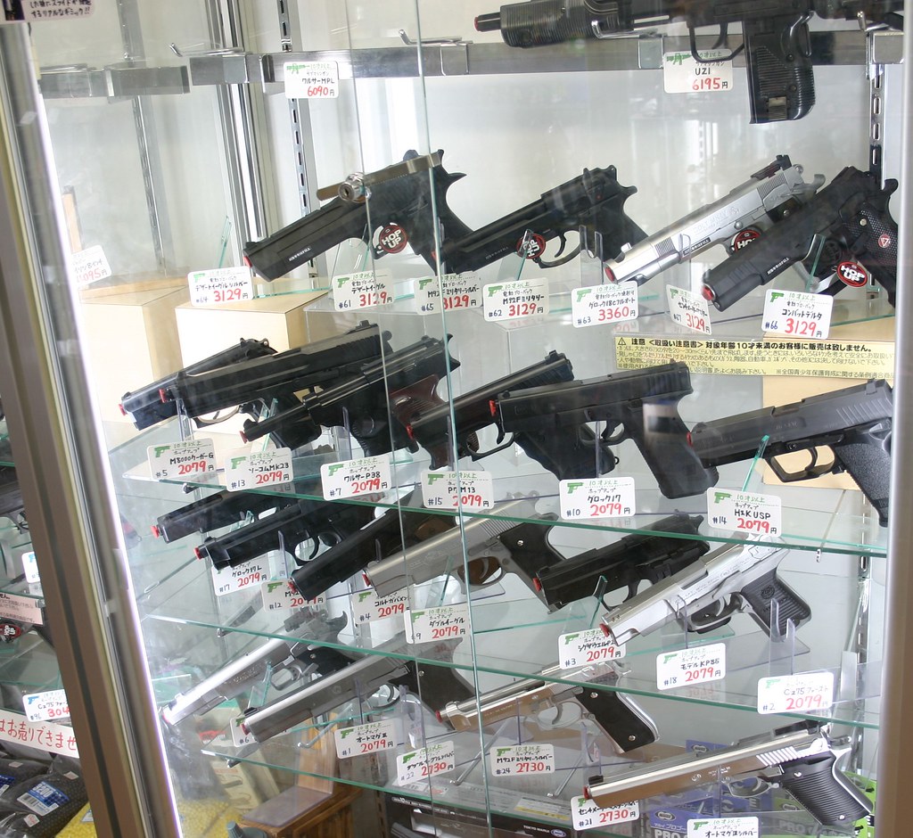 Toy Guns Guns are illegal in Japan but Japan produces the … Flickr