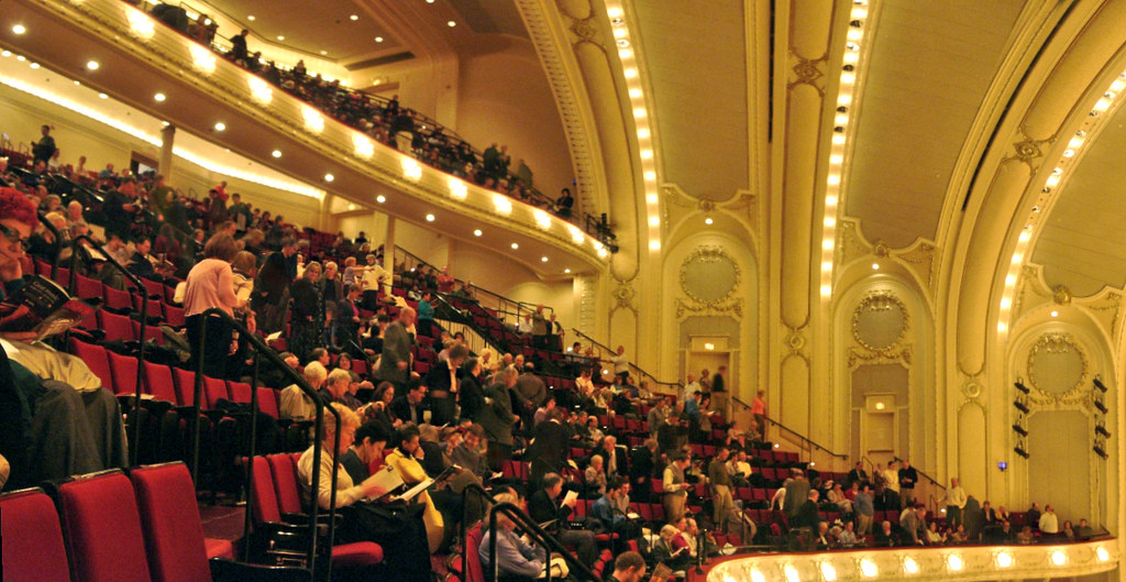 Chicago Symphony Orchestra Hall Intermission Panoramic