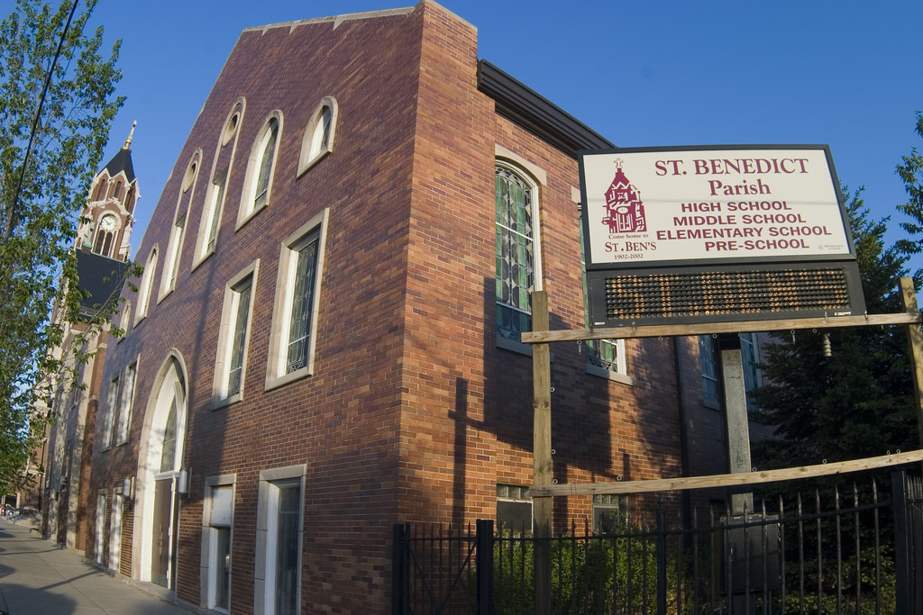 St. Ben's (1564) St Benedict Church, W Irving Park Rd, Chi… John