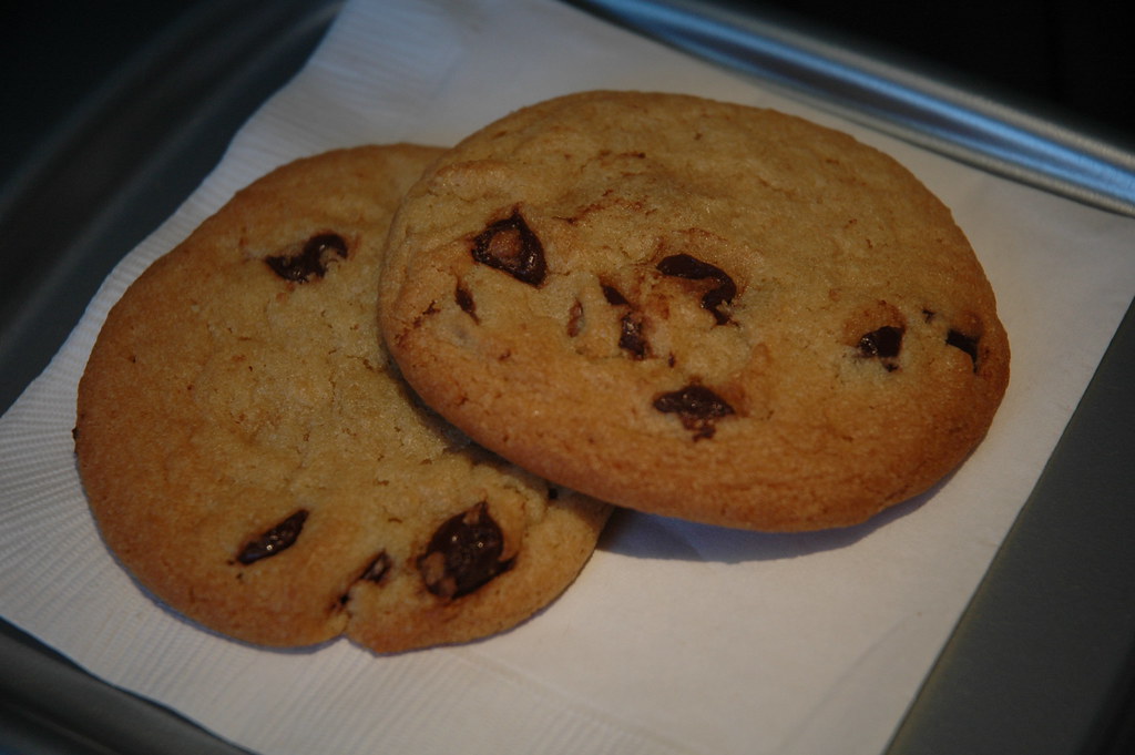 Mmmmm . . . These were baked on the airplane . . . and the… Flickr