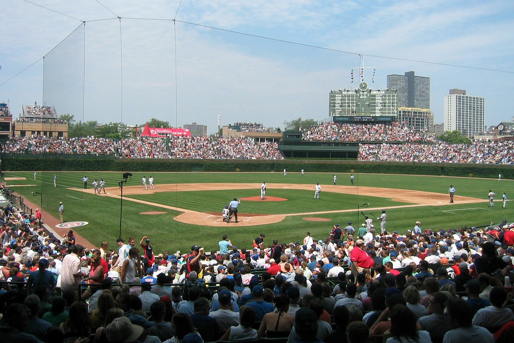 Chicago Wrigley Field Wrigley Field has served as the hom… Flickr