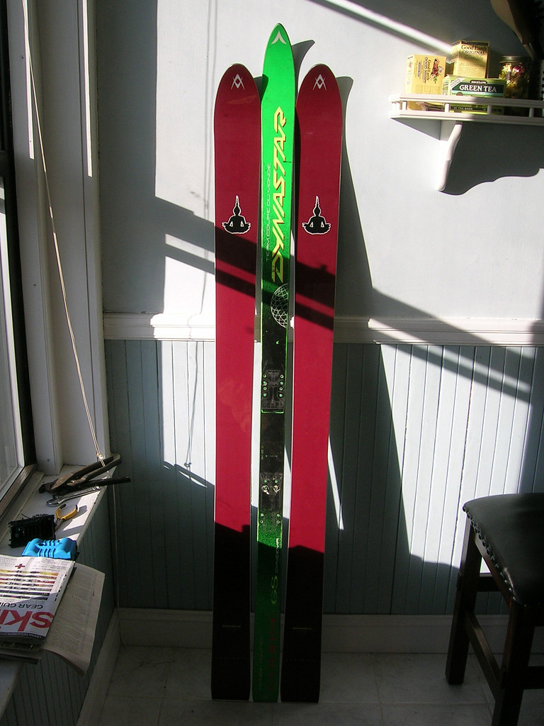 explosiv3 skis were skinny, now they're fat jcpoczatek Flickr