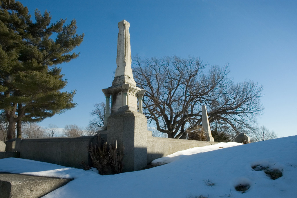 The Monument (Color) Hope Cemetery Worcester, MA (Hope Cem… Roey