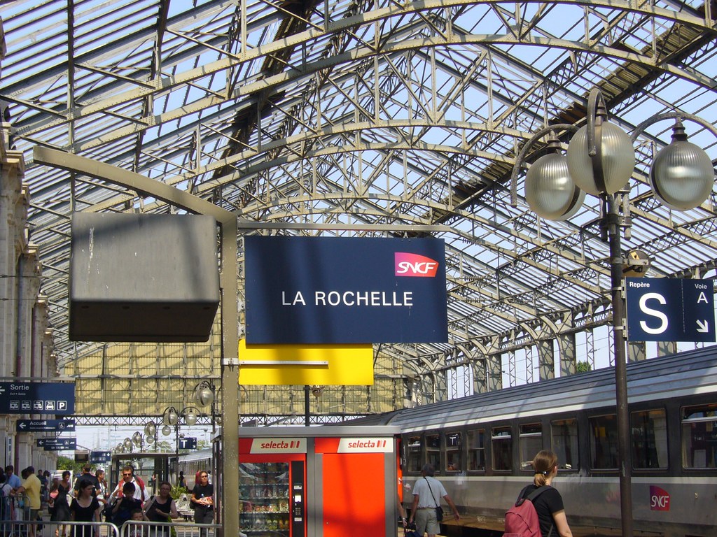 La Rochelle train station Clayton Parker Flickr