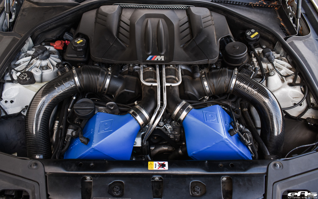 Alpine White F10 M5 CSF x Pure Turbos Charge Air Coolers… Flickr