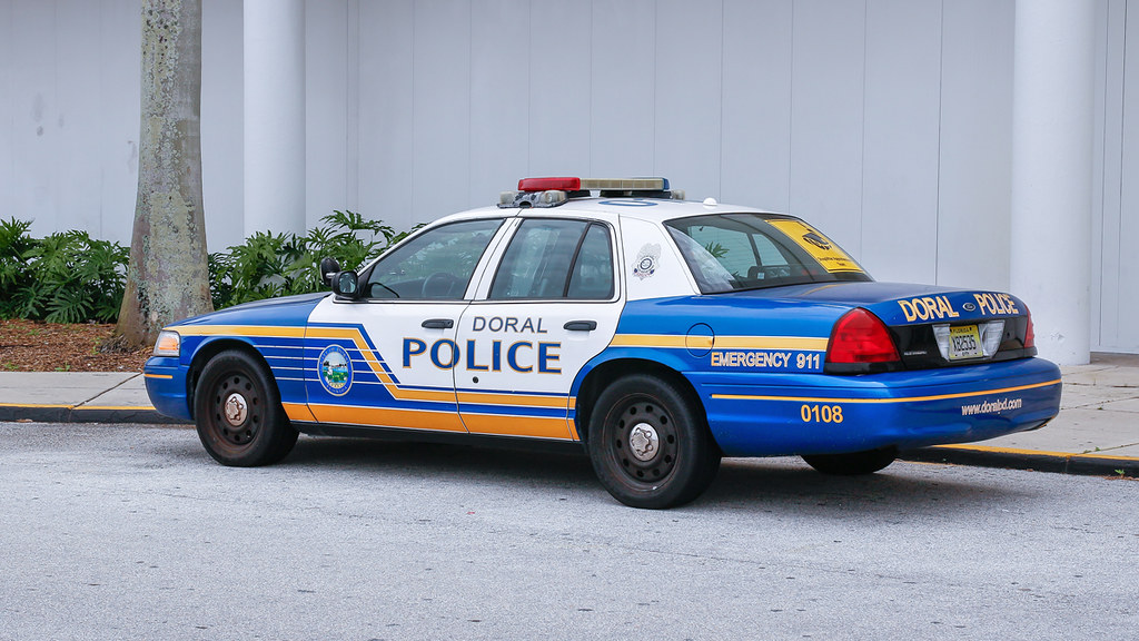 Doral Police Department, FL Caps Foxx Flickr
