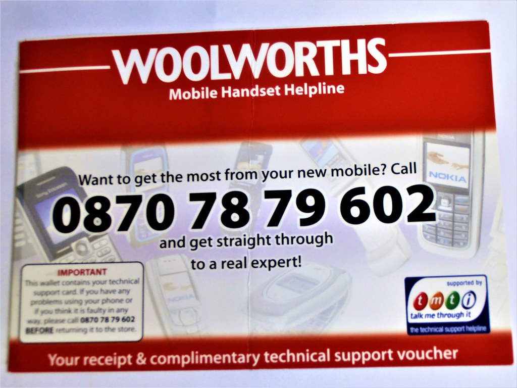 Woolworths Mobile Phone Helpline OLYMPUS DIGITAL CAMERA Flickr