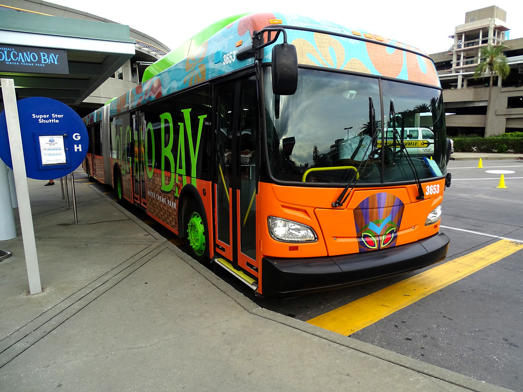 Orlando Mears Transportation 3653 NFI XD60 (2017) Bus At U… Flickr