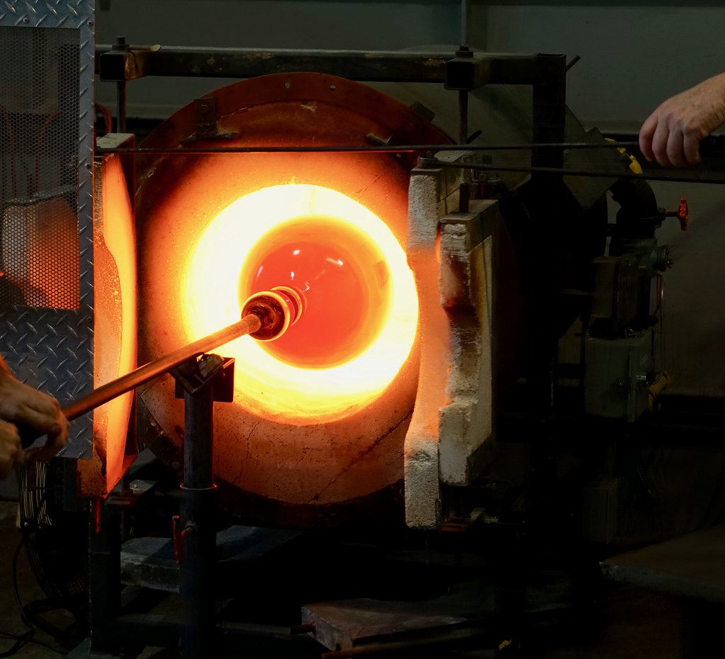 2017 Glassboro Glassblower Commissioned Sculpture Borough of