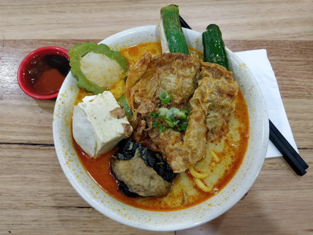 Yong tofu curry laksa AUD13.80 Target Centre, Melbourne top op5