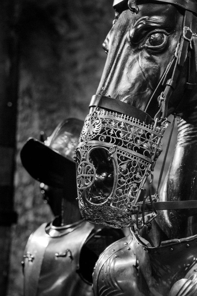 Horse armour at the Tower of London Anna Phillips Flickr