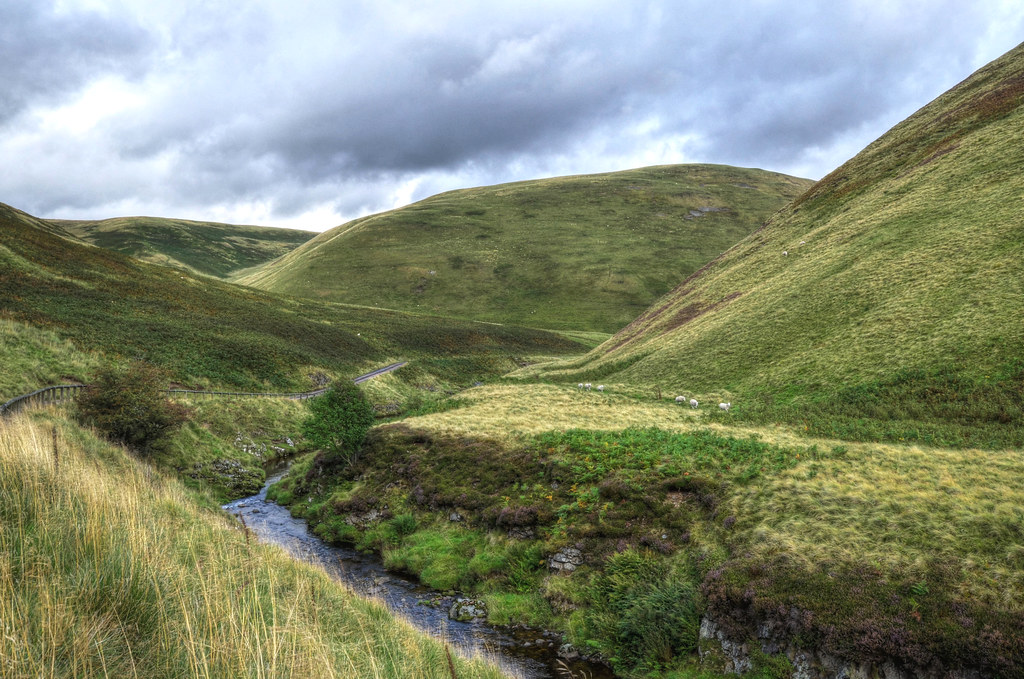 The Cheviot Hills, Northumberland This is Upper Coquetdale… Flickr