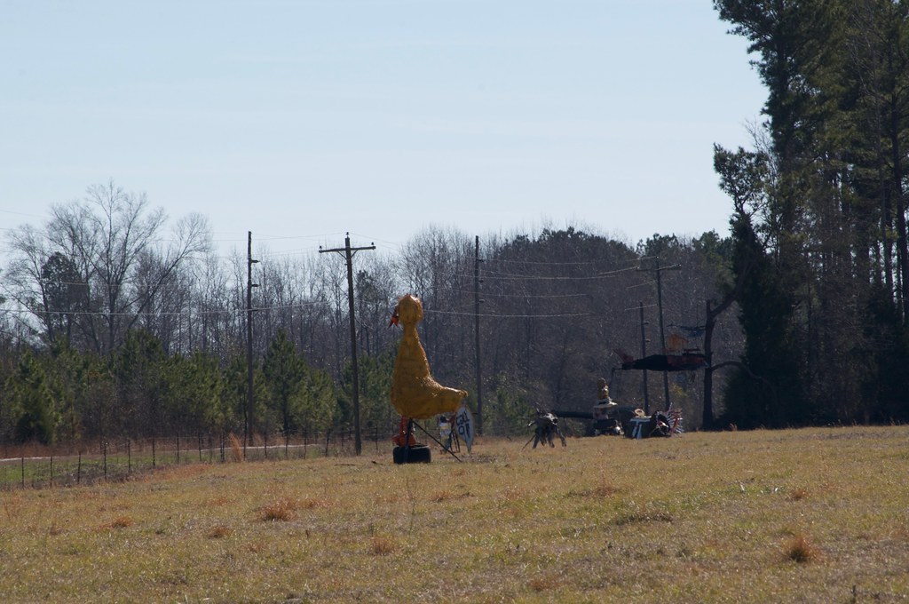 2018 Jan 31 Forkland, Alabama Jim Bird's Hay Bale Art and… Flickr
