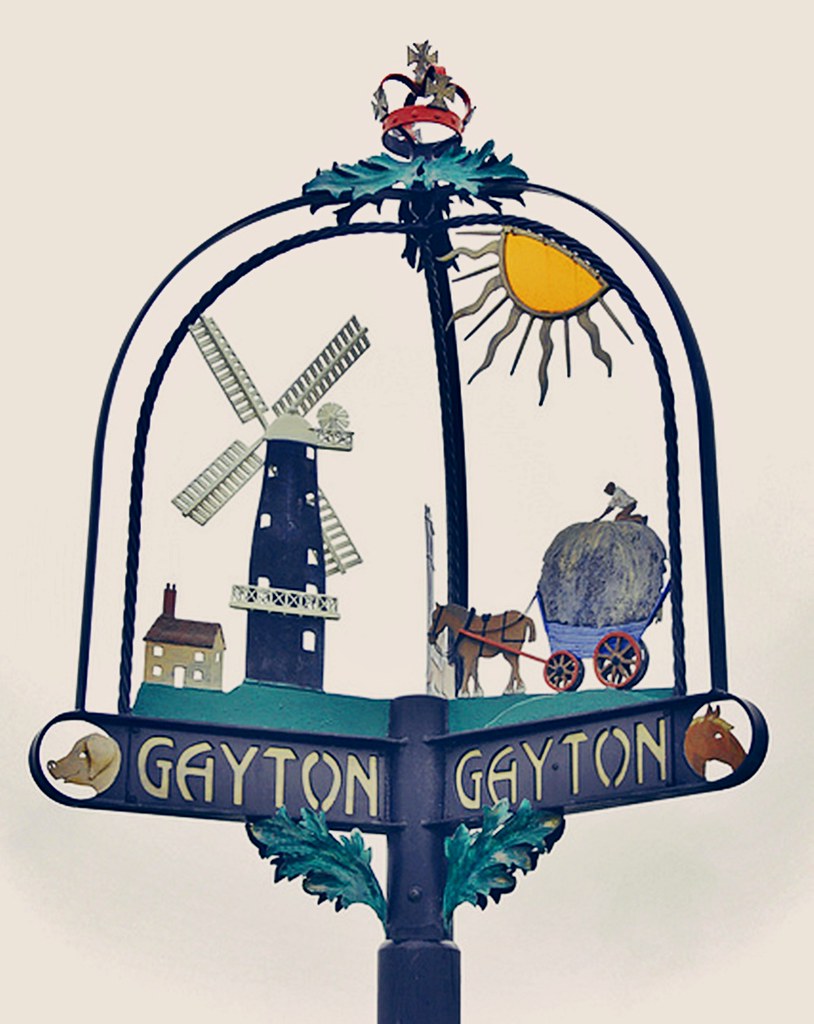 Gayton Norfolk Gayton village sign, Norfolk jmc4 Church Explorer