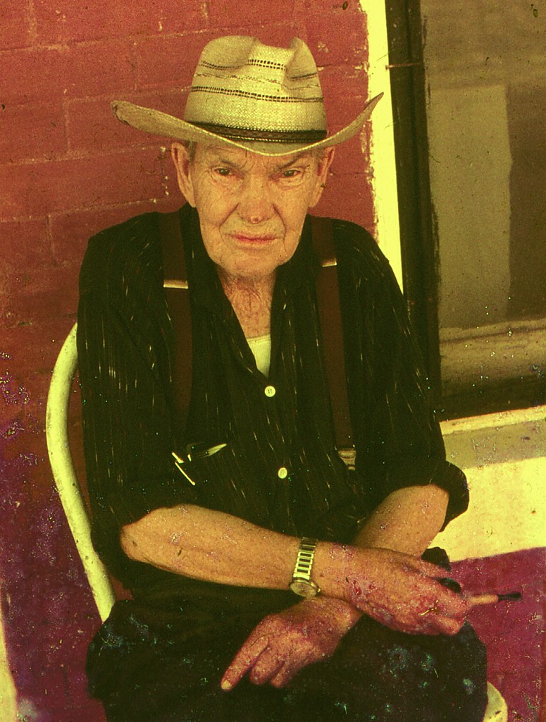 Norwood MO June 1971 A retired farmer with missing finge… Flickr