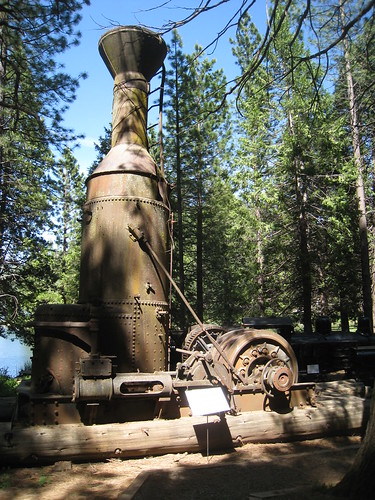 201712_0100 | Steam donkey engine at Sierra Nevada Logging M… | Flickr