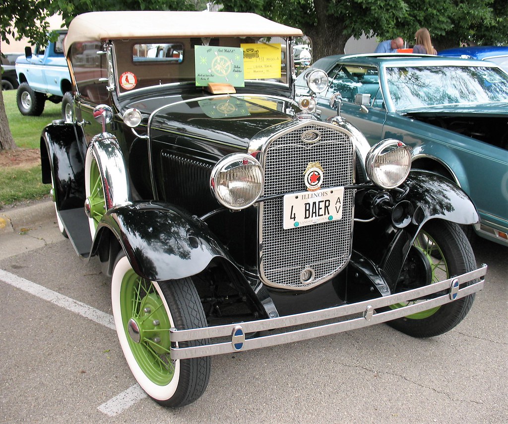 Model A Roadster At the Tonica, Illinois Cruise Night, 201… Curt J Flickr