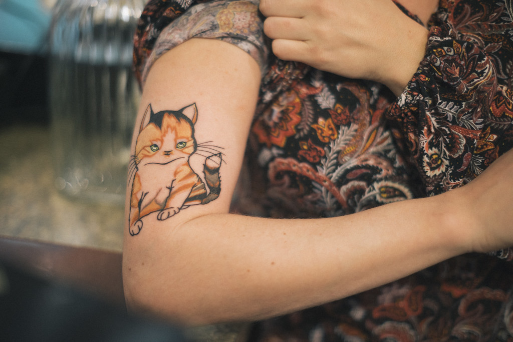 0201 Courtney Shows Off Kitty Cat Tattoo | February 1 Courtn… | Flickr 683_x_1024_jpg
