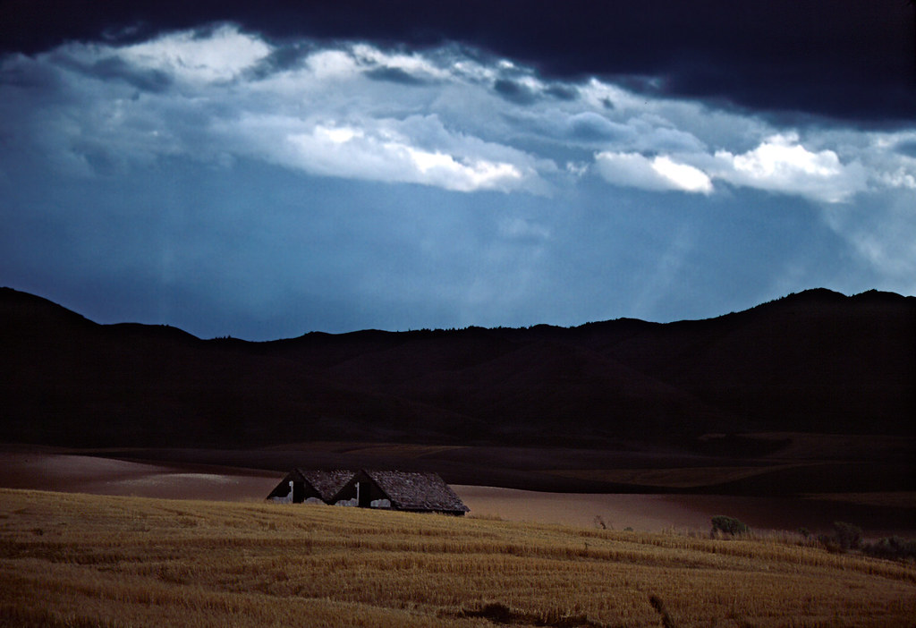 Storm over Rockland Valley. Southern Idaho Mountains are t… Flickr