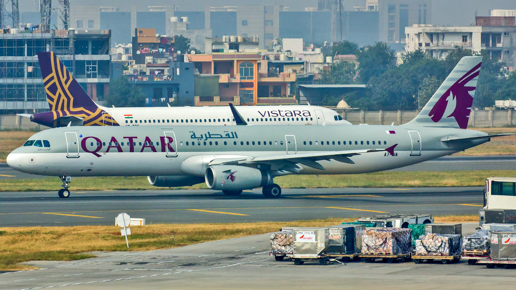 Qatar Airways Airbus A321 A7AIA New Delhi (DEL/VIDP) Flickr