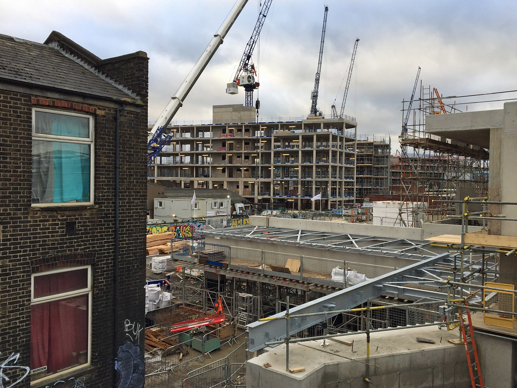 The view from Hackney Wick station Including the building … Flickr
