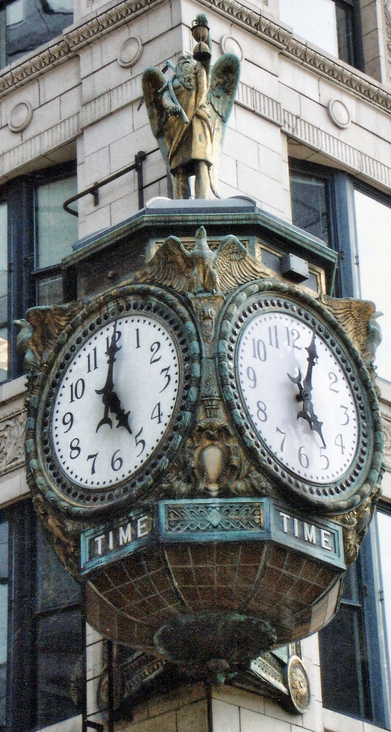 Chicago Illinois Jeweler's Building Father Time Clock … Flickr