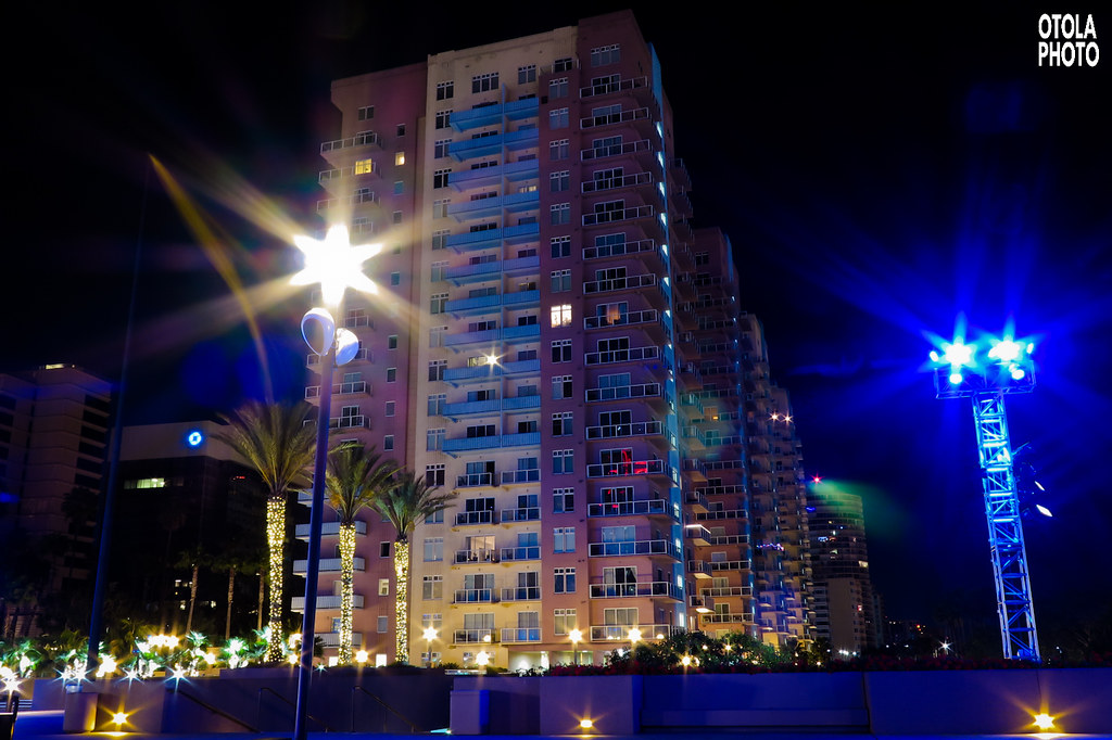 Nights in Long Beach Aqua Condos Otola Photography Flickr