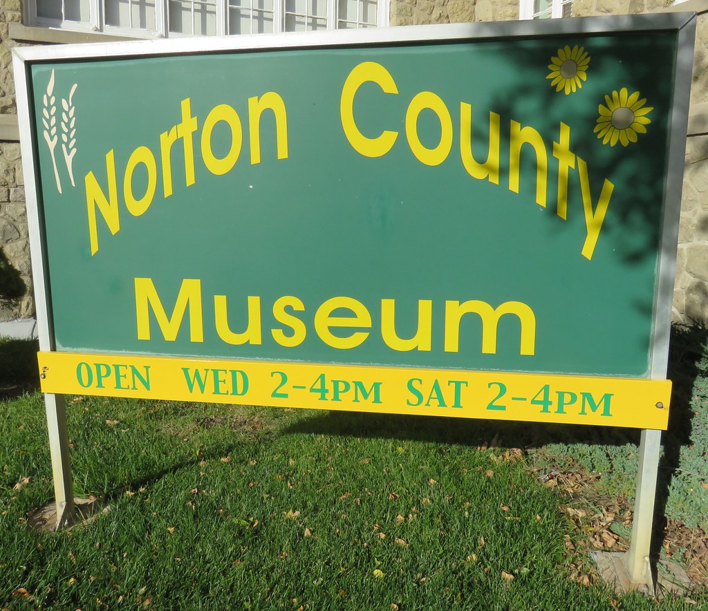 Norton County Museum Sign (Norton, Kansas) Norton is a qua… Flickr