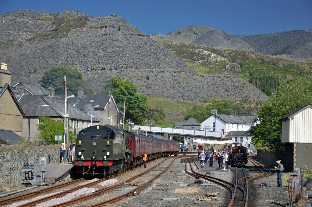 🇬🇧 Two steam trains Blaenau Ffestiniog That day, I had… Flickr