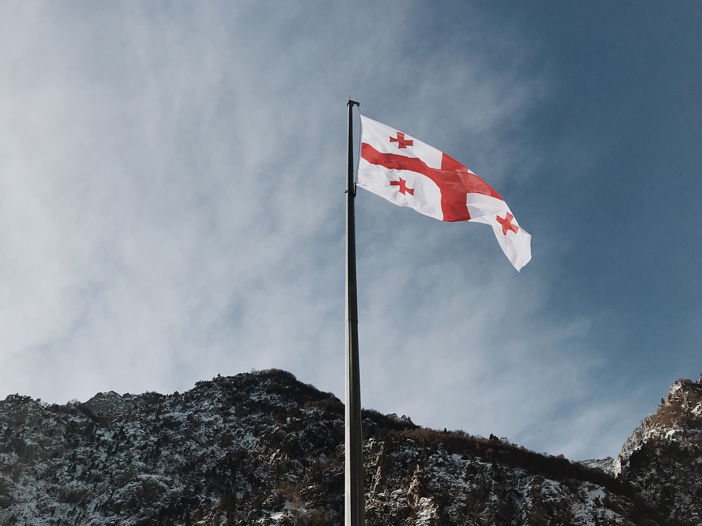 flag View of the flag taken on the Russi… Flickr