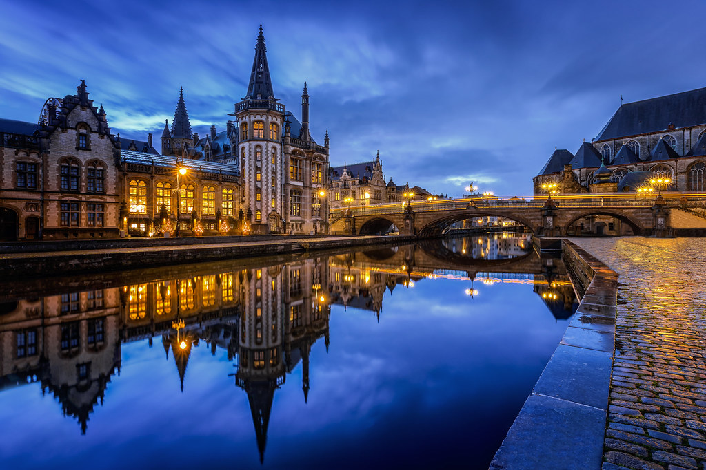 Gent Former Post Office En 1909, l’ancien bâtiment des p… Flickr