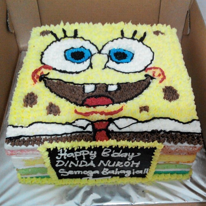 Terbaru 21+ Gambar Spongebob Kue Ulang Tahun Richa Gambar