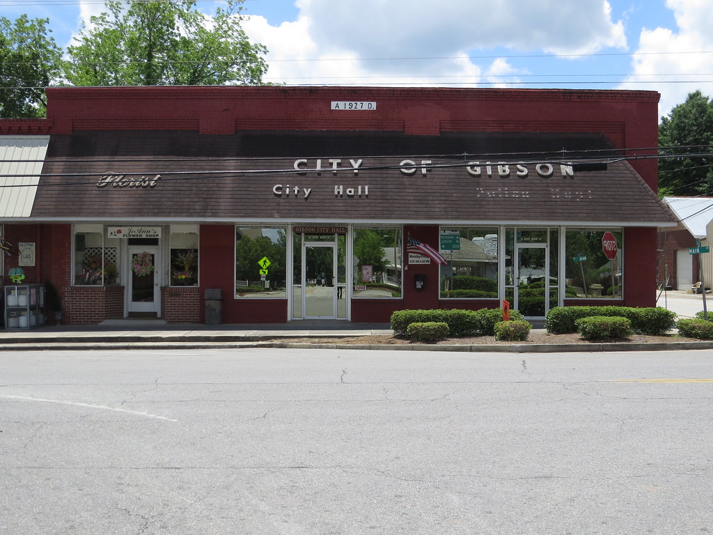 City Hall, Gibson, GA Gibson City Hall Kevin Thomas Boyd Flickr